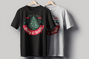 Merry Christmas Tshirt Template, a Stationery Template by MightyDesign (Thumbnail 2 of 5)