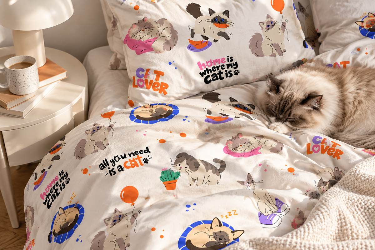 Playful Cat Breeds | Vector Pack, an Animal Illustration by Nutalin Art (Photo 11 of 14)