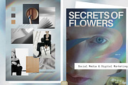Ambience Vol.3: Ice Blue Backgrounds, an Object Graphic by Elena Choo (Thumbnail 10 of 12)