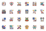Solar Energy Icons, a Duotone Icon by vectorstank (Thumbnail 4 of 6)