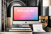 iMac Creative Mockups Set, a Mac Mockup by As Good As Possible (Thumbnail 15 of 16)