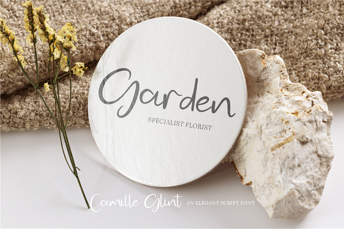 Camille Glint - Handwritten, a Handwritten Font by Indotype Foundry (Photo 9 of 10)