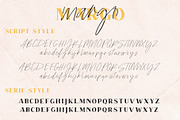 Margo Font Duo w/ 6 Bonus Logos, a Script Font by Jen Wagner Co (Thumbnail 13 of 14)
