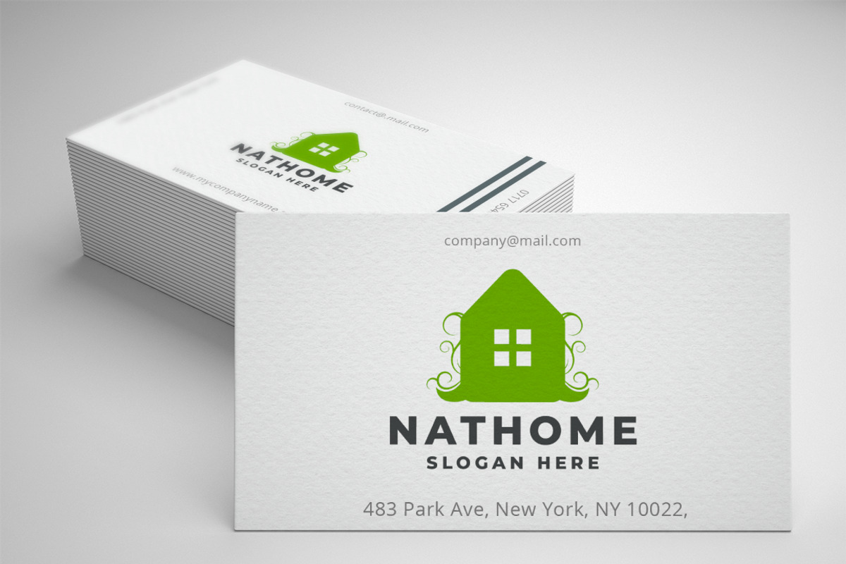 Natural Eco-Friendly Home Logo, a Branding & Logo Template by Design_Planet (Photo 1 of 3)