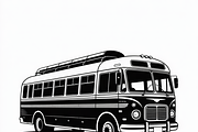 City bus silhouette flat design, an Illustration by Amazin_art (Thumbnail 2 of 5)
