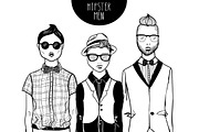 Hipster set., a Person Illustration by AnastasiaFears (Thumbnail 4 of 4)