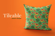 Papaya Fruit Seamless Pattern, a Pattern Graphic by Dawnside Graphic (Thumbnail 4 of 5)