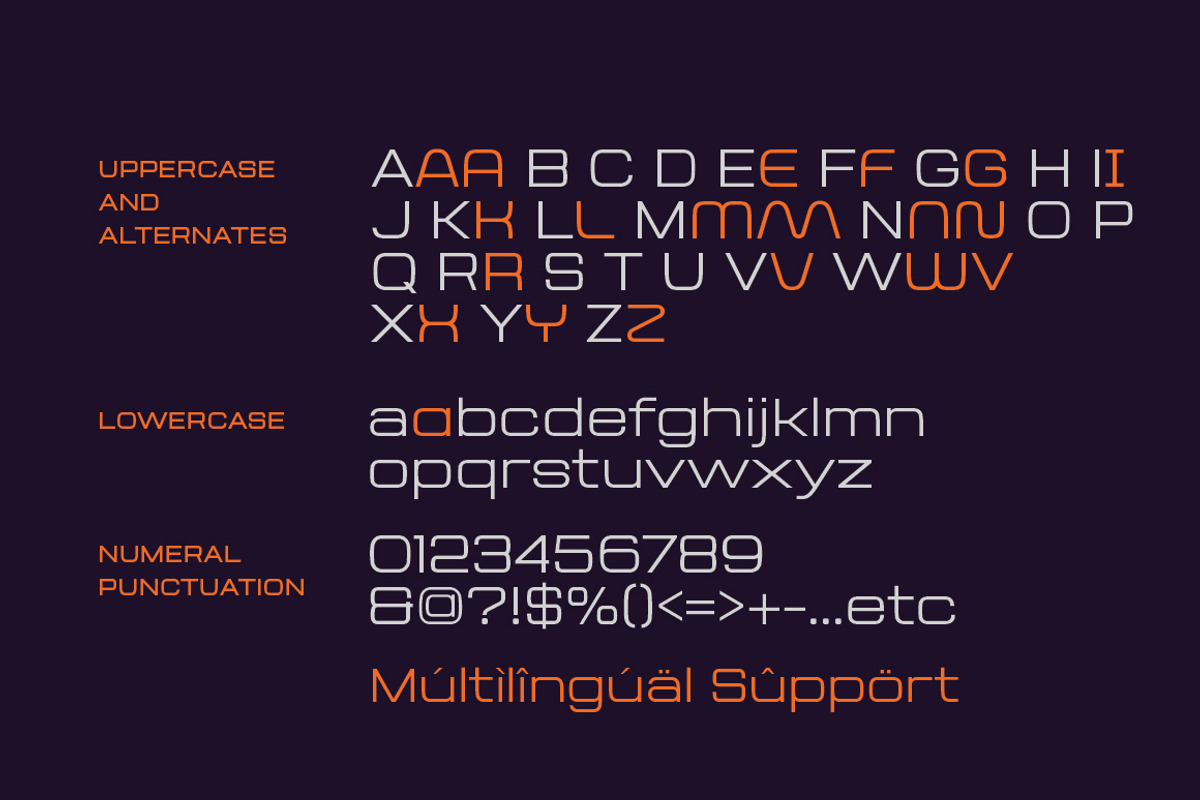 Aerodome – Futuristic & Sport Font, a Sans Serif Font by Typebae (Photo 11 of 11)