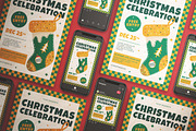 Christmas Celebration Flyer Set, a Flyer Template by KMZVR.Lab (Thumbnail 5 of 6)