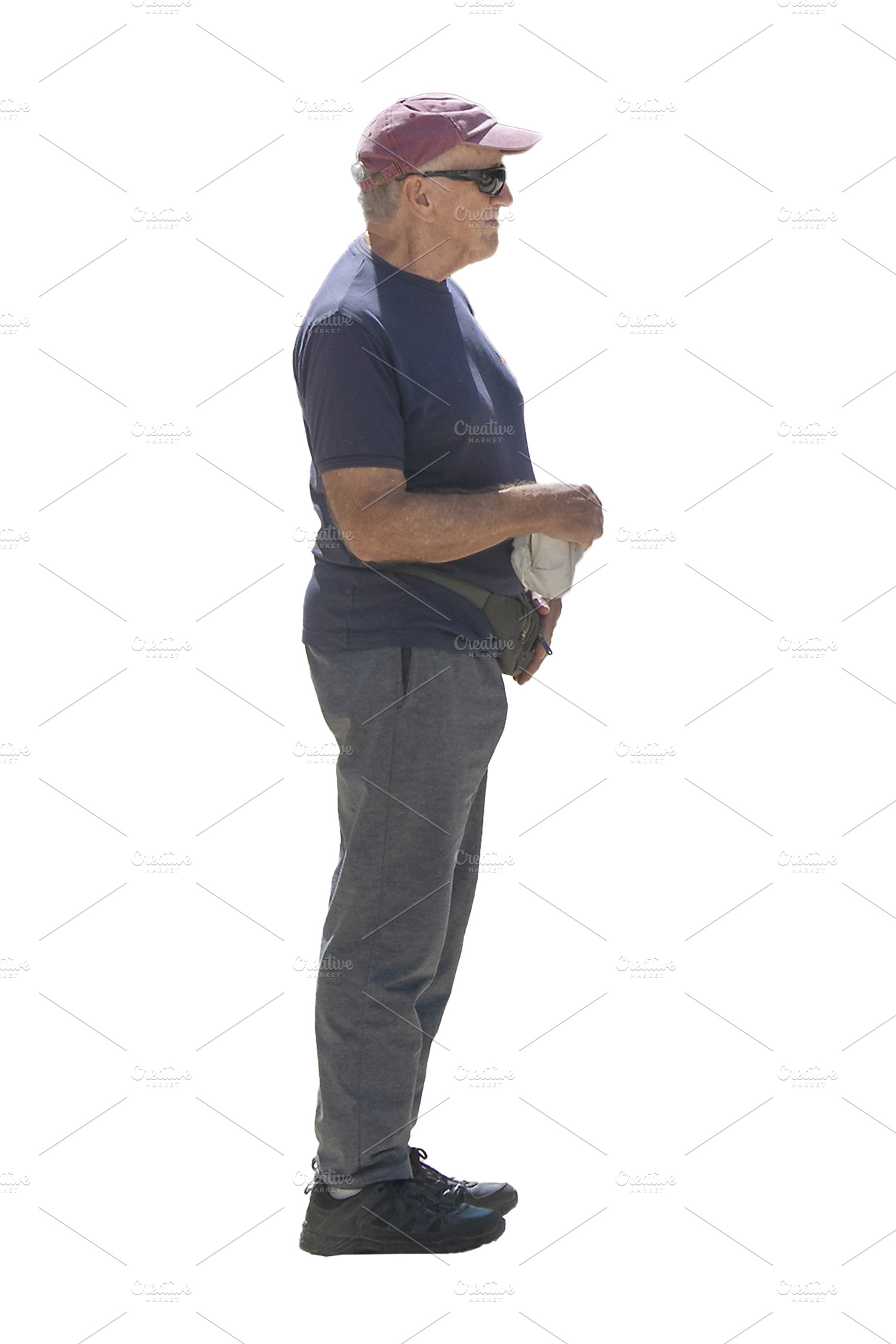 Isolated image of senior man, a Person Photo by DanFLCreativo