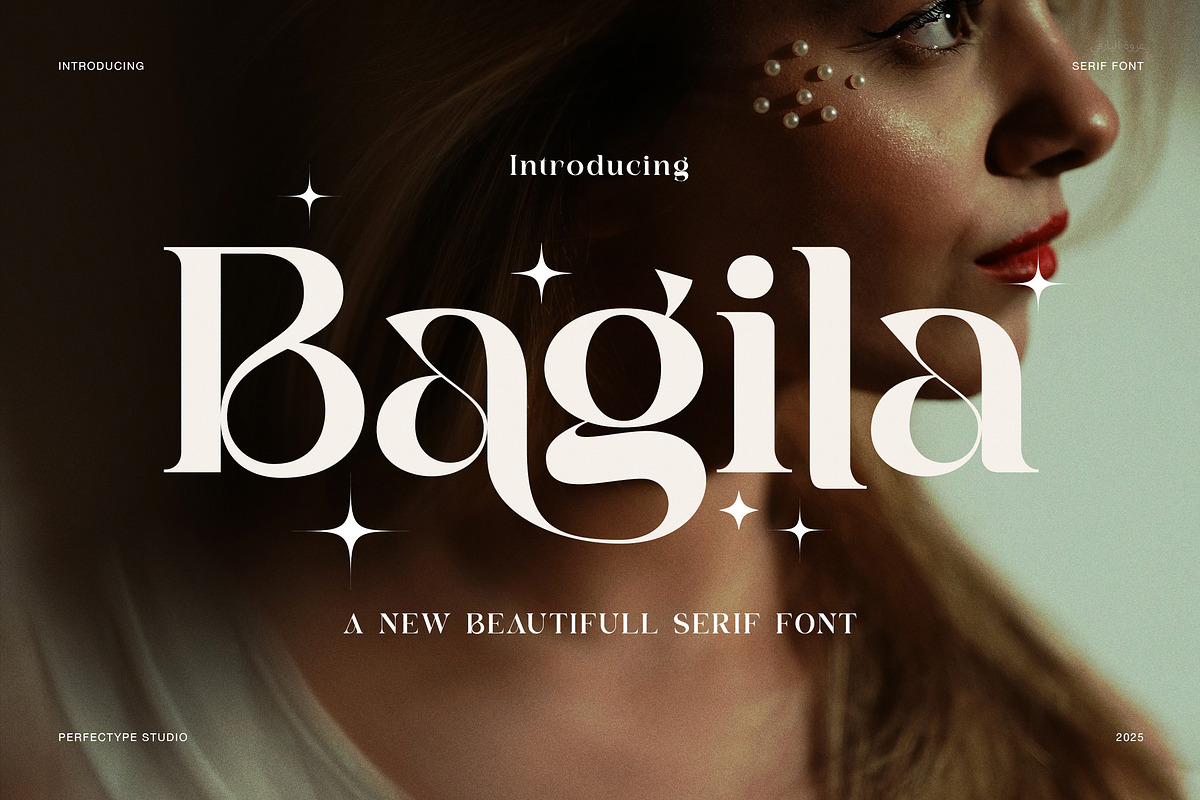 Bagila Elegant Serif Font, a Serif Font by Perfectype (Photo 1 of 8)