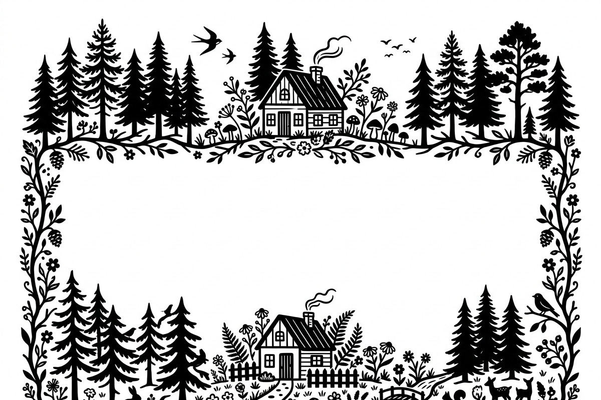 Majestic Pine Trees SVG, a Finance Illustration by Amazin_art (Photo 19 of 32)