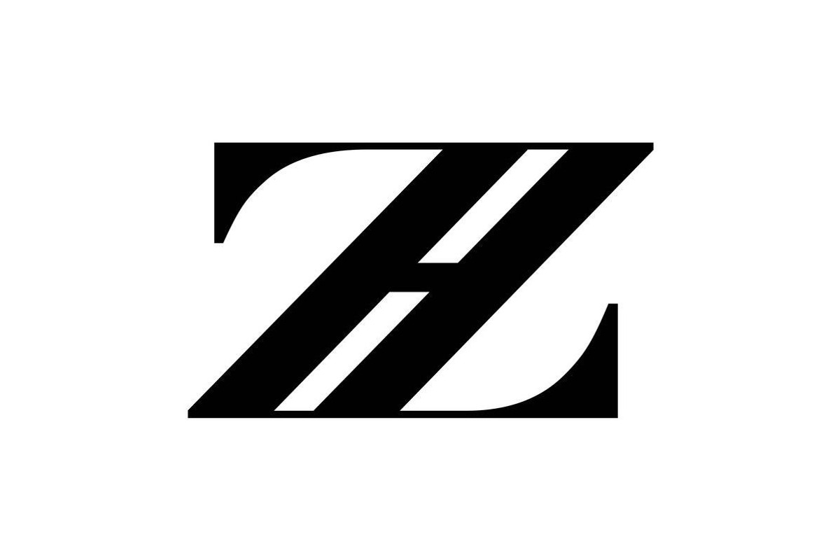 HZ ZH logo design, a Branding & Logo Template by xcoolee
