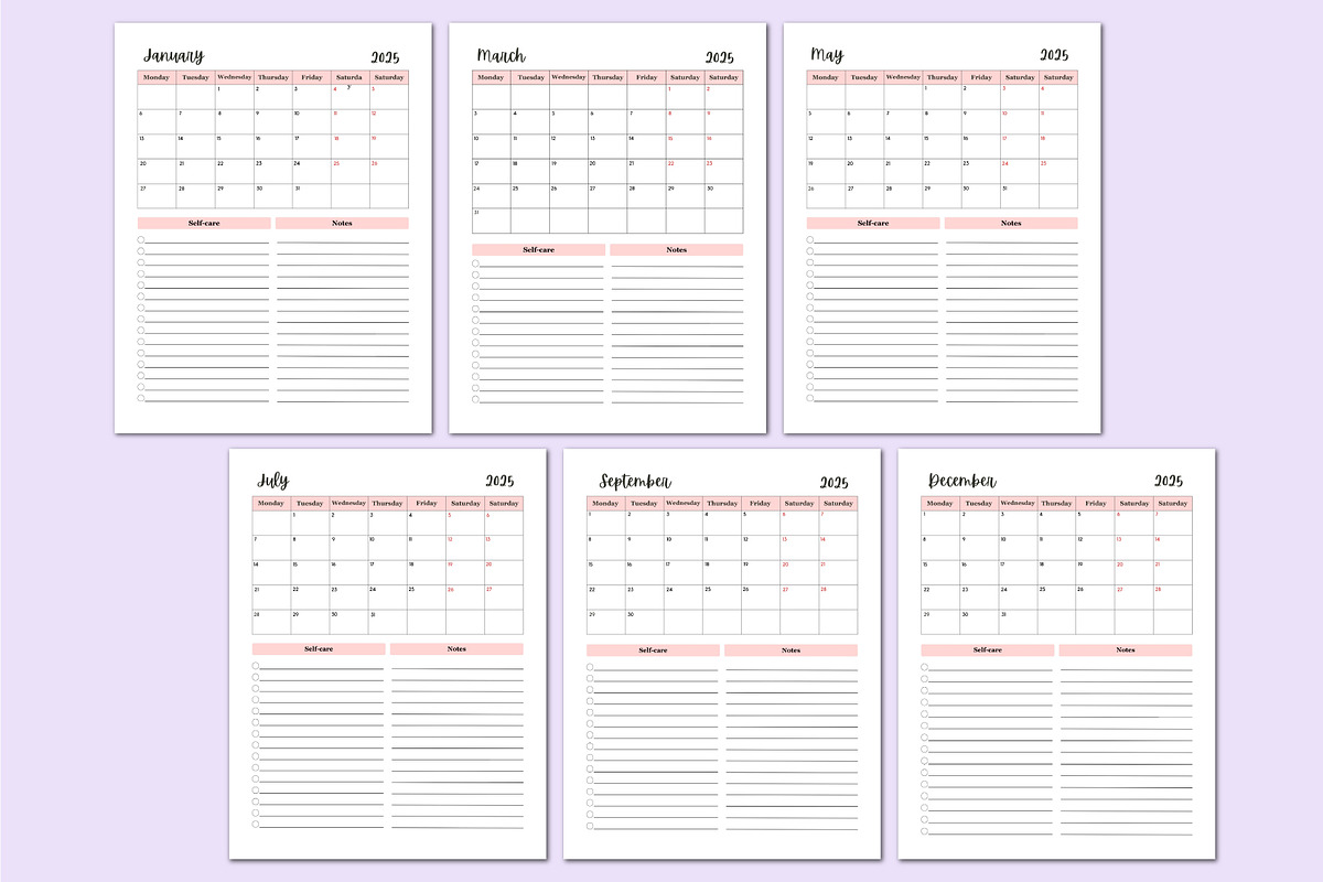 2025 Event & Party Planner For Canva, a Stationery Template by Shumaya (Photo 2 of 6)