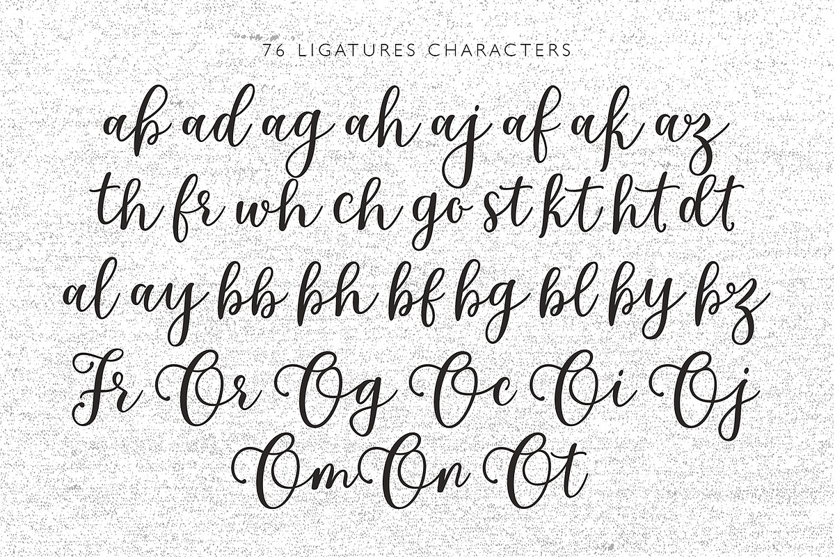 Cabelita Script, a Script Font by Genesis Lab (Photo 10 of 11)