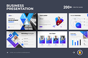 Business Plan Google Slides Template, a Presentation Template by GenerousArt (Thumbnail 1 of 23)