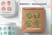 Italian Food Icons 25 color/no color, an Icon by LOOP & LAUREL (Thumbnail 4 of 5)