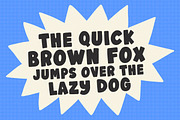 Great News - A Chunky Bold Font, a Sans Serif Font by Happy Type Club (Thumbnail 4 of 6)