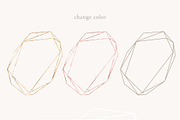 animated Geometric Gold Frames, an Object Graphic by January Bloom (Thumbnail 4 of 10)