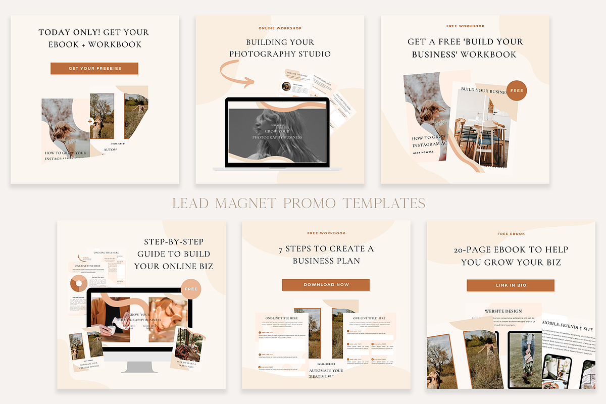 Instagram Marketing Pack | CANVA, a Social Media Template by Ralony (Photo 7 of 19)