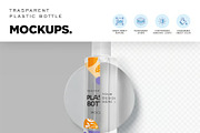 Small Pet Bottle Mockups, a Product Mockup by megostudi0 (Thumbnail 3 of 6)