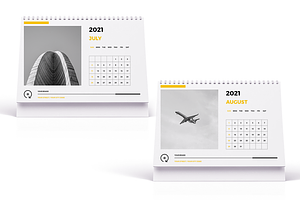 Desk Calendar Template