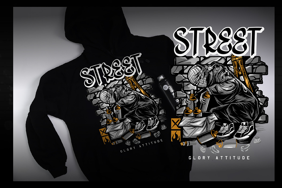 DIRTYDROOP GRAFFITI FONT (SALE), a Blackletter Font by dansdesign (Photo 5 of 5)