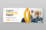 Business Facebook Cover Template, a Social Media Template by workclan24 (Thumbnail 3 of 3)