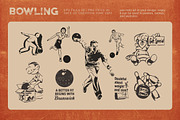 Retro Bowling, an Illustration by Retro Machine (Thumbnail 3 of 6)