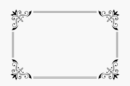 Frame ornament pack ornamental, an Object Graphic by TiveCreate