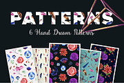 Watercolor Feathers & Leaves, a Decorative Illustration by pixelbuddha.net (Thumbnail 3 of 5)