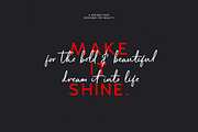 Misselle Expressive Script Font Trio, a Script Font by Only Fonts (Thumbnail 6 of 16)