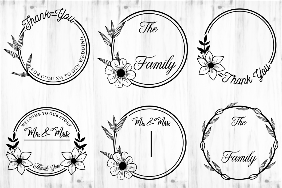 Wedding SVG Bundle, Wedding Sign SVG, an Object Graphic by D2PUTRI (Photo 9 of 31)