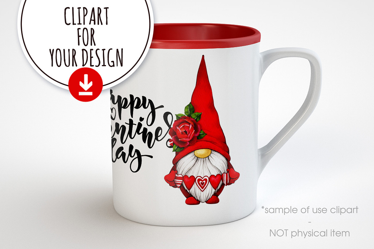 Valentine Gnomes PNG Clipart, an Illustration by Color and Decor (Photo 6 of 7)