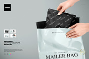 Mailer Bag Wrapping Tissue Paper Set, a Packaging Mockup by creatsy5 (Thumbnail 1 of 9)
