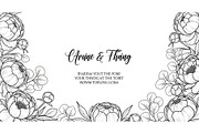 Floral Frame SVG Bundle, an Illustration by Gaye Art (Thumbnail 3 of 31)