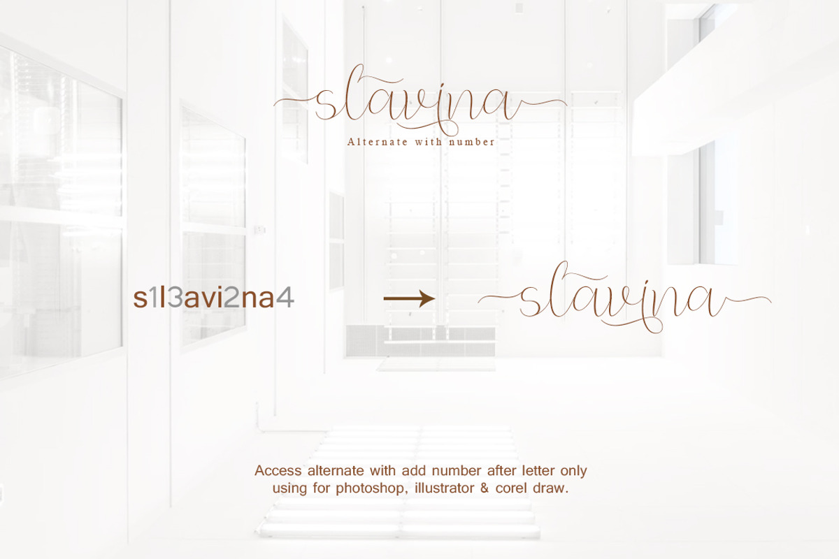 Slavina Script, a Script Font by khurasan (Photo 11 of 13)
