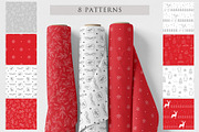 Christmas card map creator, a Seasonal Illustration by Alisovna (Thumbnail 8 of 12)