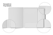 Presentation Folder & Paper Mockup, an Advertising Mockup by Ram Studio LLC (Thumbnail 7 of 12)