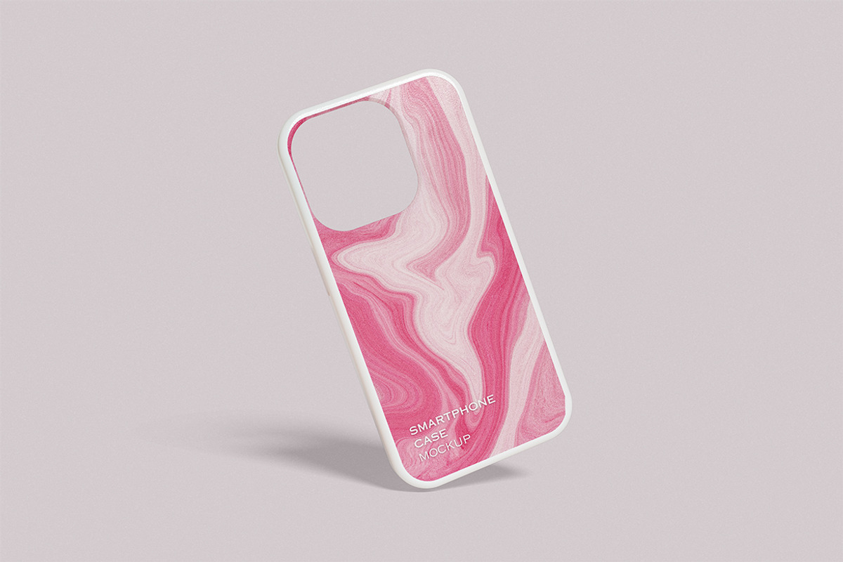 Smartphone Case Mockup, an iPhone Mockup by HanaSaka_Studio (Photo 4 of 5)