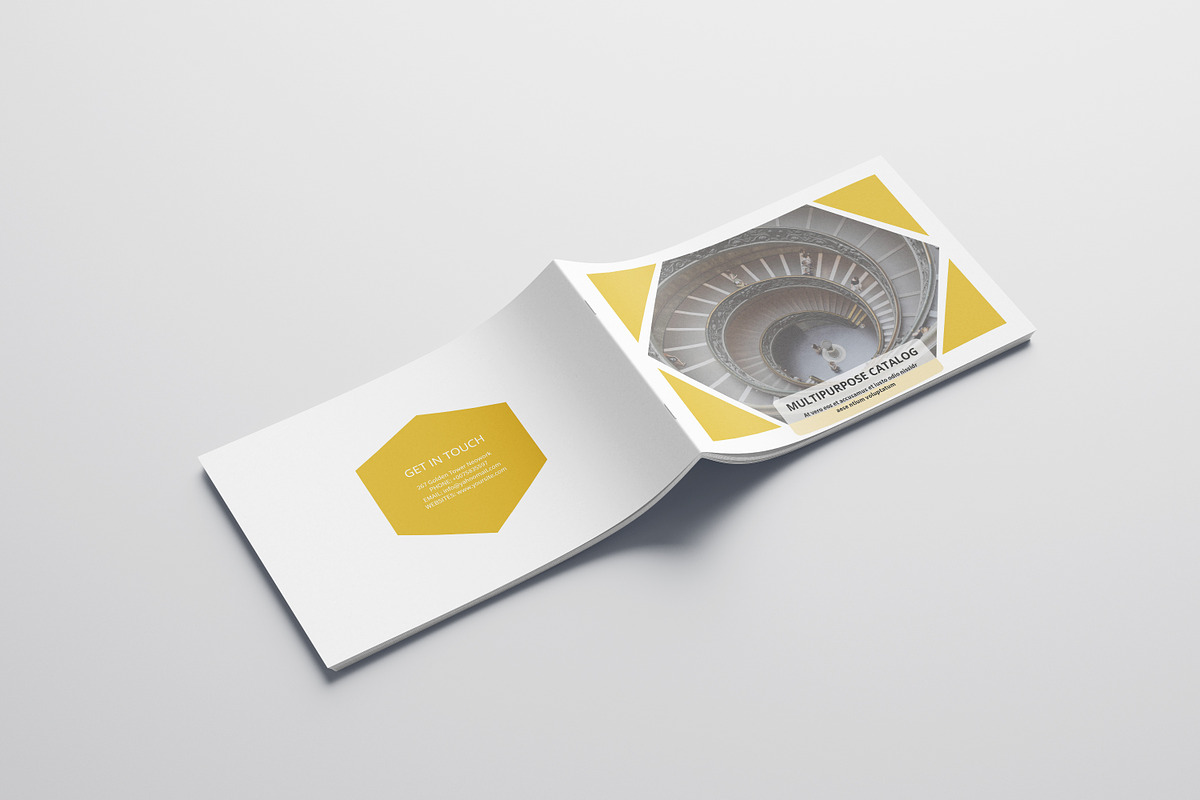Multipurpose Portfolio Brochure, a Brochure Template by Template Shop (Photo 11 of 11)