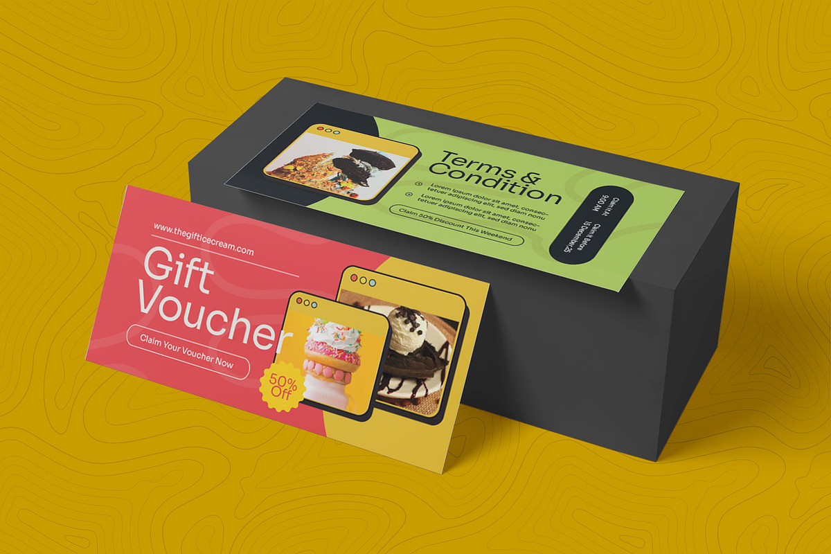 Ice Gift Voucher, a Print Template by Esensifiksi.studio (Photo 2 of 2)