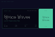 Orbit — Constellation Display Font, a Handwritten Font by Lettra Studio (Thumbnail 5 of 18)