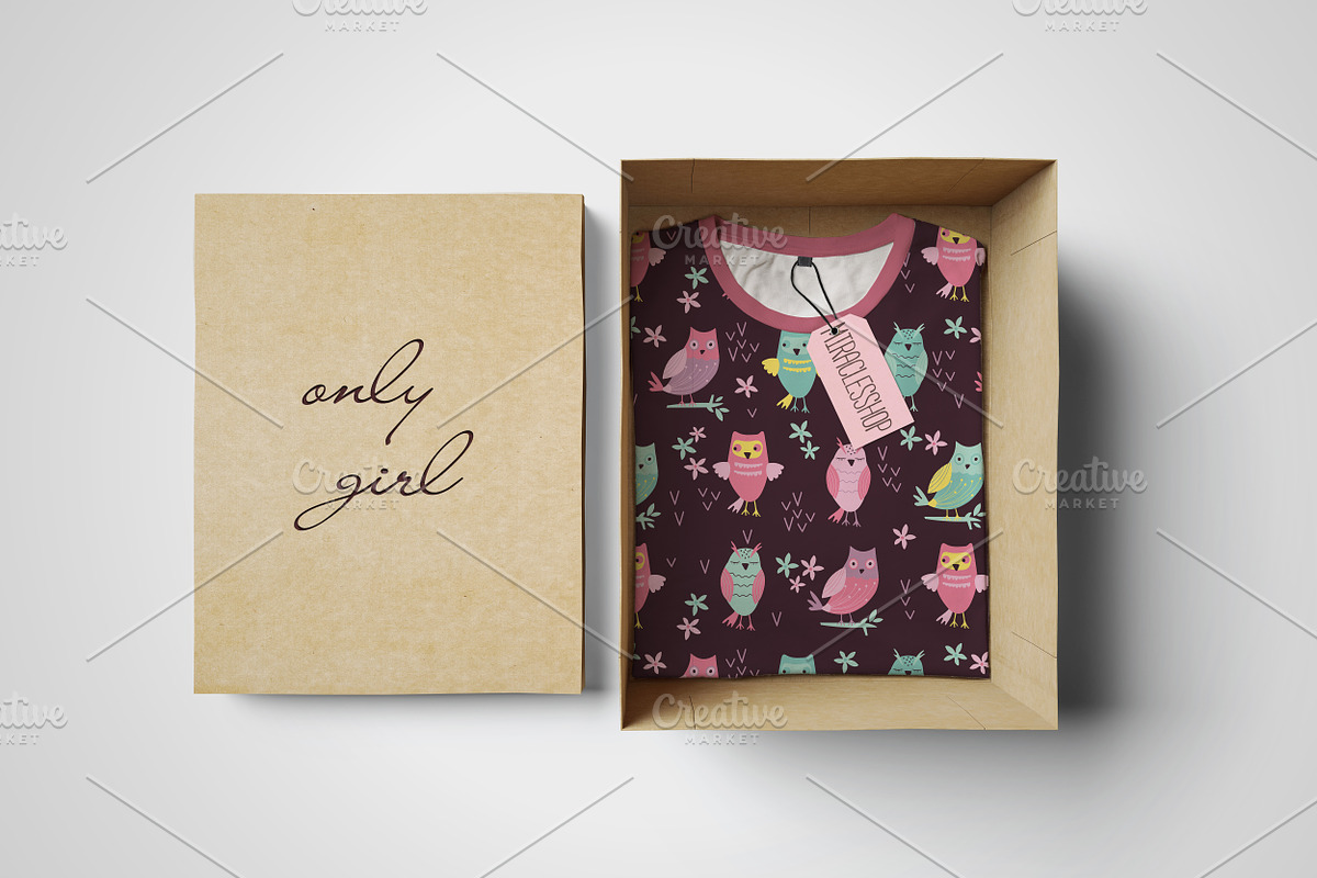 for GIRLS Seamless Patterns, a Pattern Graphic by Katya_lu (Photo 6 of 9)