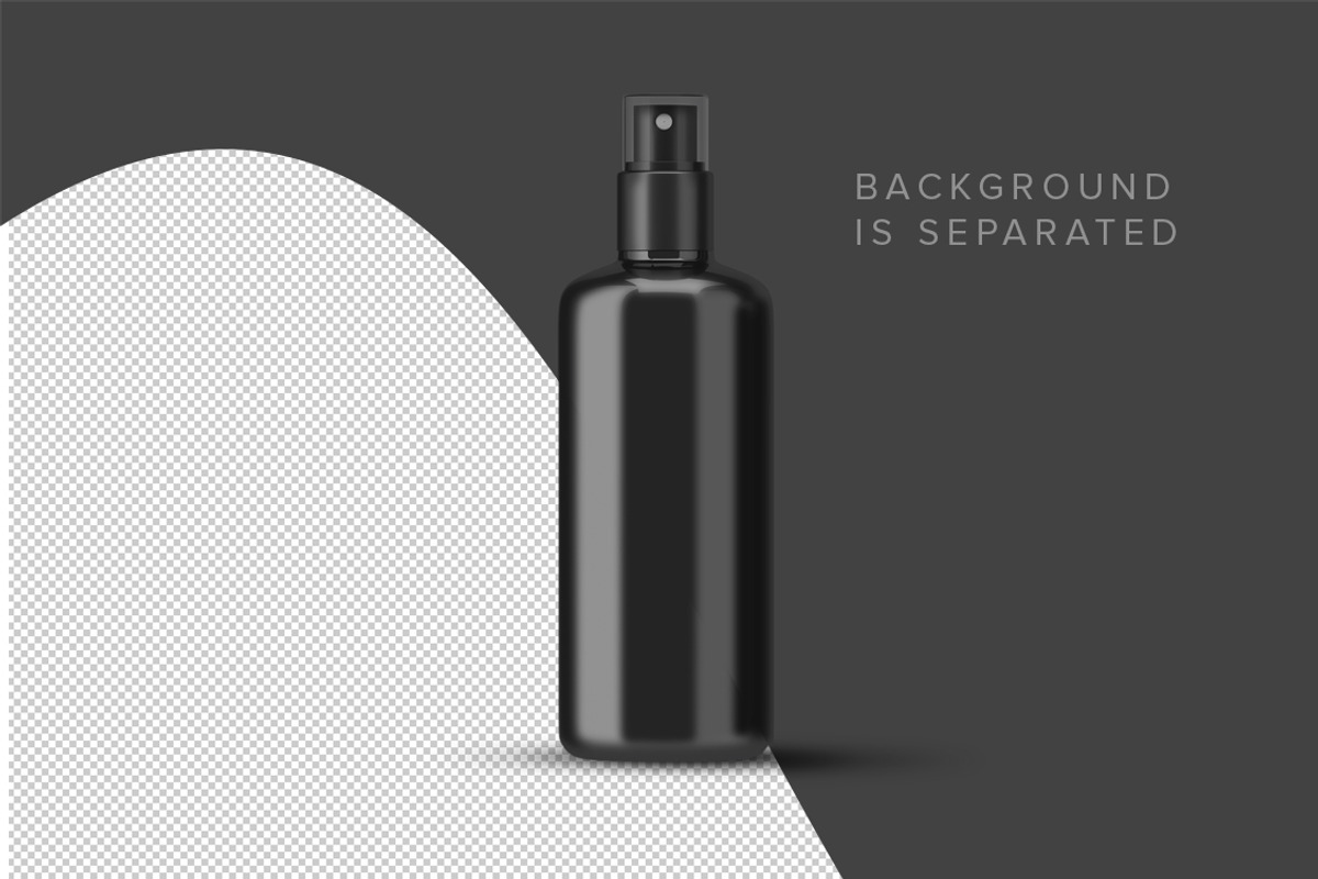 Spray bottle cosmetic cream, a Mockup by shaman (Photo 3 of 4)