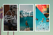 Malline Script, a Script Font by khurasan (Thumbnail 6 of 9)