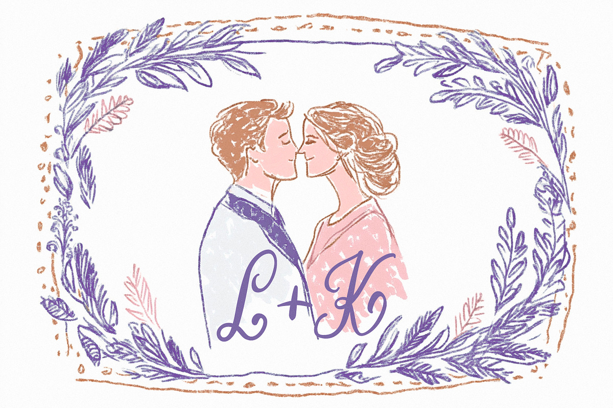 Zefir Cloud Whimsical Wedding Font, a Handwritten Font by AnMark (Photo 8 of 14)
