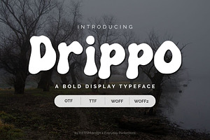 Drippo | Spooky Decorative Font