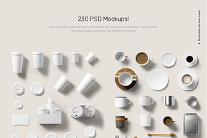 Coffee Mockups - Scene Creator