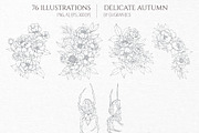 Delicate Autumn Collection, a Seasonal Illustration by GVGraphics (Thumbnail 4 of 15)